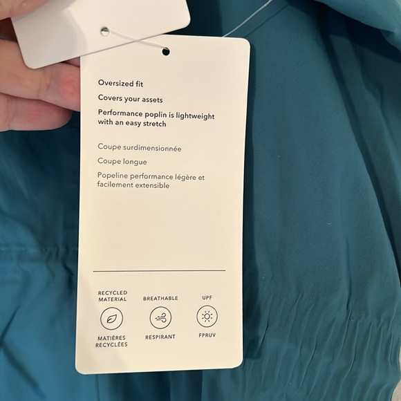 NWT Athleta Levitate Poplin Tank - Picture 8 of 9